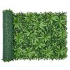 Artificial Plant Wall, 40 x 120 in Artificial Boxwood Panels, Sun Protection Greenery Backdrop Privacy Hedge Fence, Fake Grass Screen for Wedding