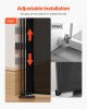 Retractable Baby Gate, 34 inch Tall, Extends up to 71 inch Wide, Retractable Gate for Kids or Pets, Mesh Material, Easy to Install for Indoor Stairs